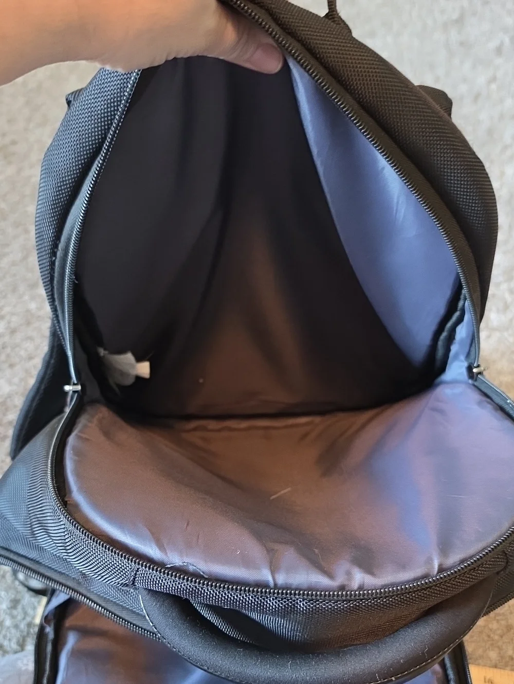AWESOME Samsonite BUSINESS Black Laptop Backpack with Multiple Pockets